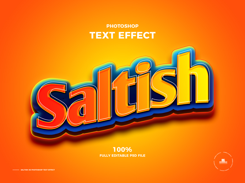 Free-Saltish-3D-Photoshop-Text-Effect