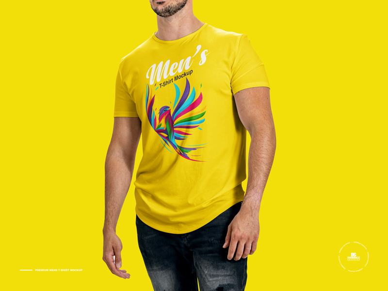 Free-Premium-Mens-T-Shirt-Mockup-600