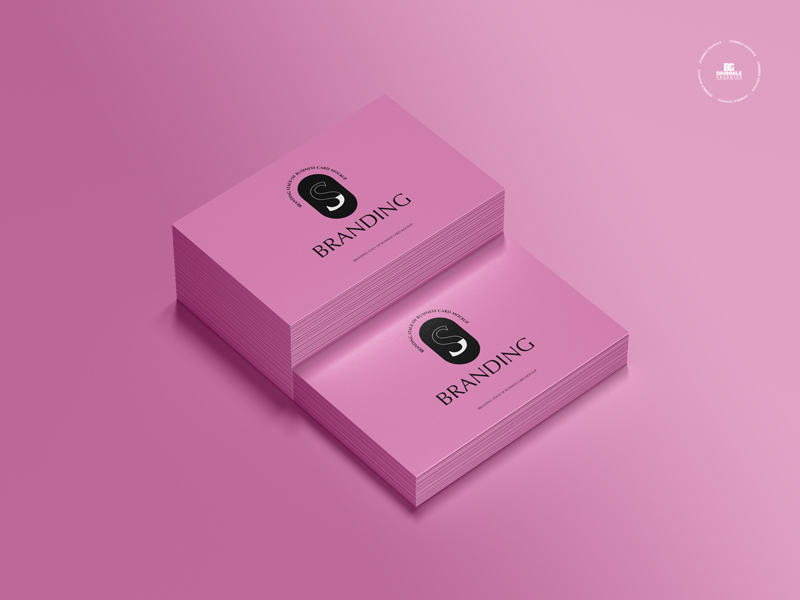 Free-Branding-Stack-of-Business-Card-Mockup-600