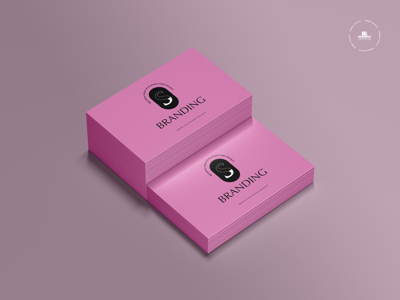 Free-Branding-Stack-of-Business-Card-Mockup