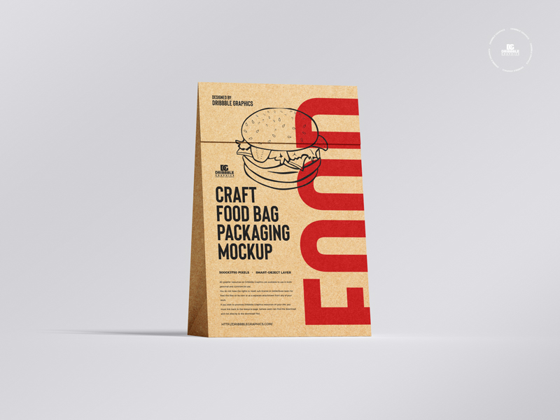 Free-Stand-Up-Craft-Food-Bag-Packaging-Mockup
