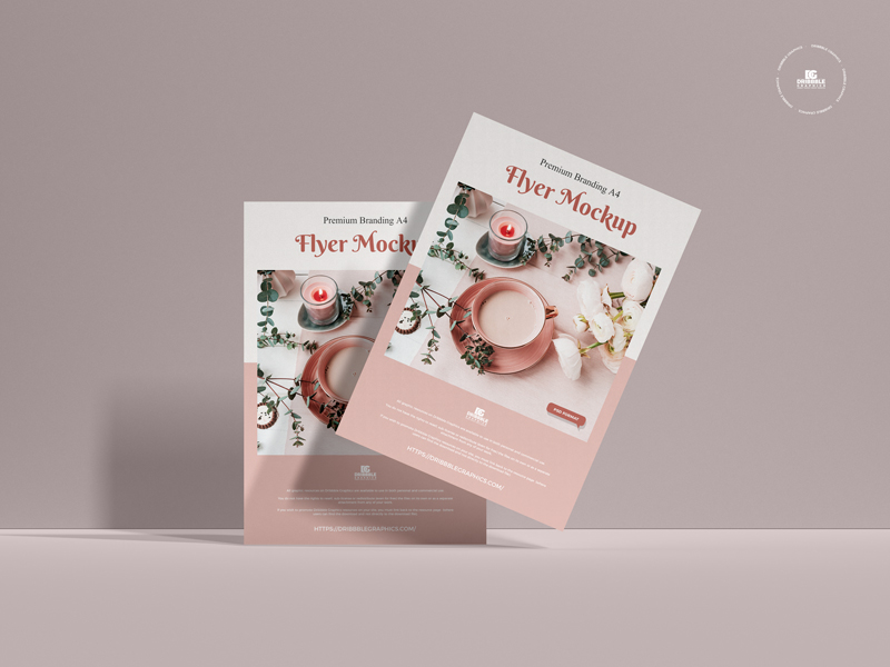 Free-Premium-Branding-A4-Flyer-Mockup