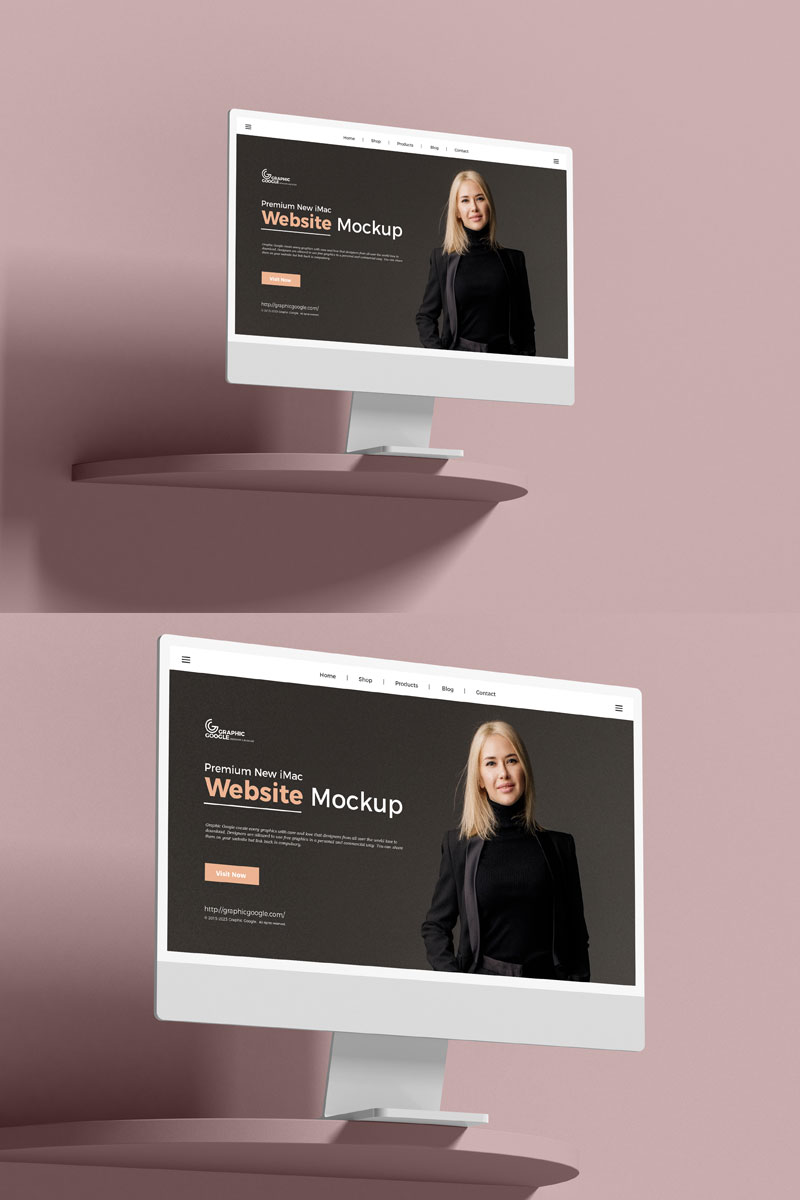 Free-Elegant-iMac-Website-Mockup