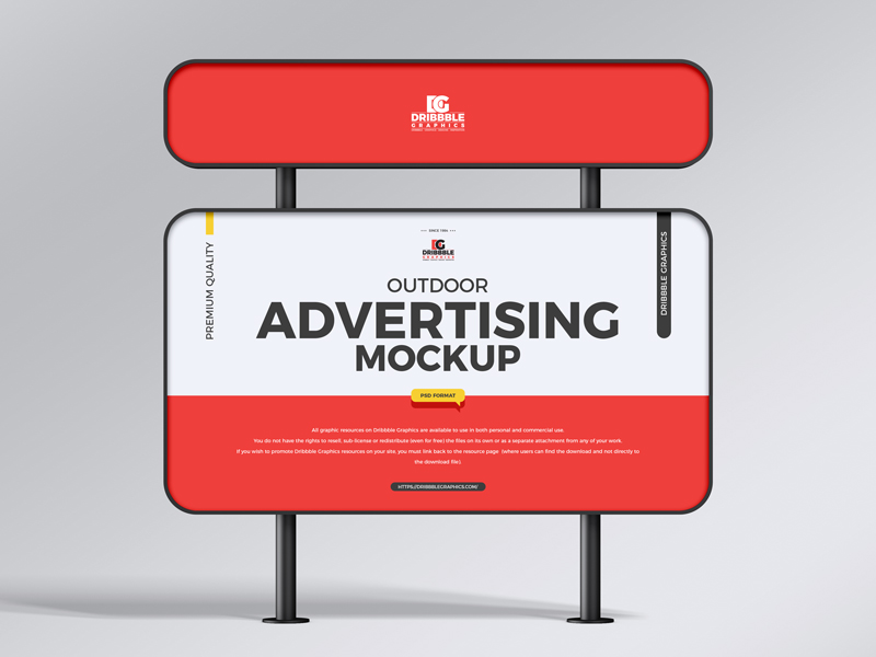 Free Outdoor Ads PSD Mockups 