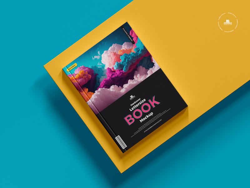 Free-Hardcover-Letter-Size-Book-Mockup-600