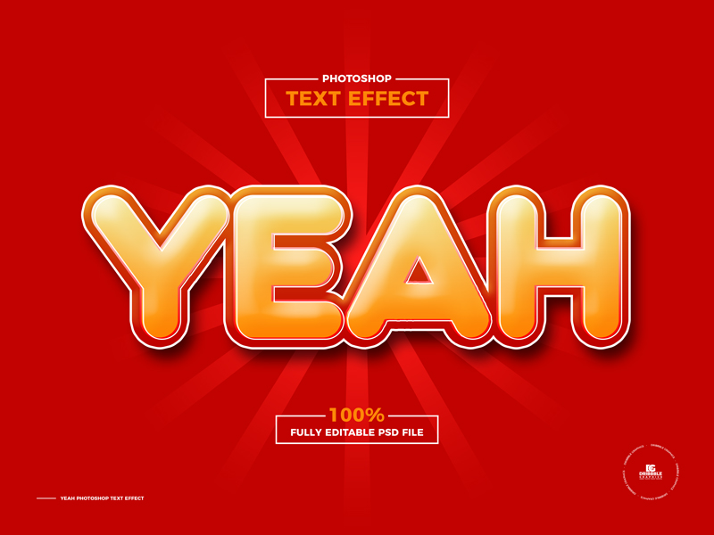 Free-Yeah-Photoshop-Text-Effect-600