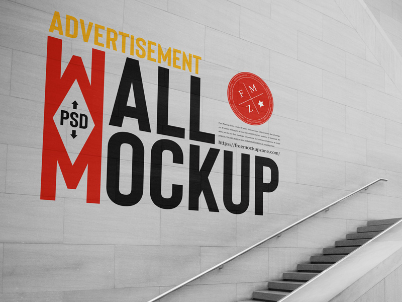 Free-Advertisement-Wall-Mockup