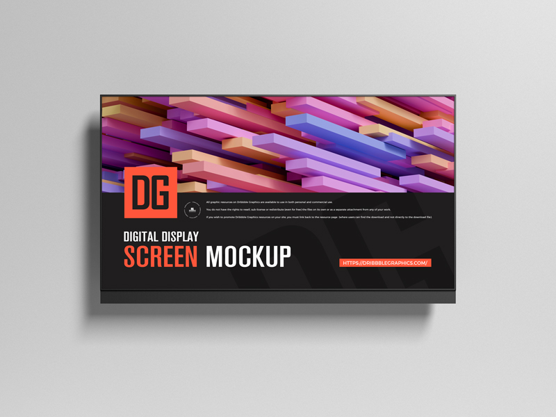 Free-Digital-Display-Screen-Mockup