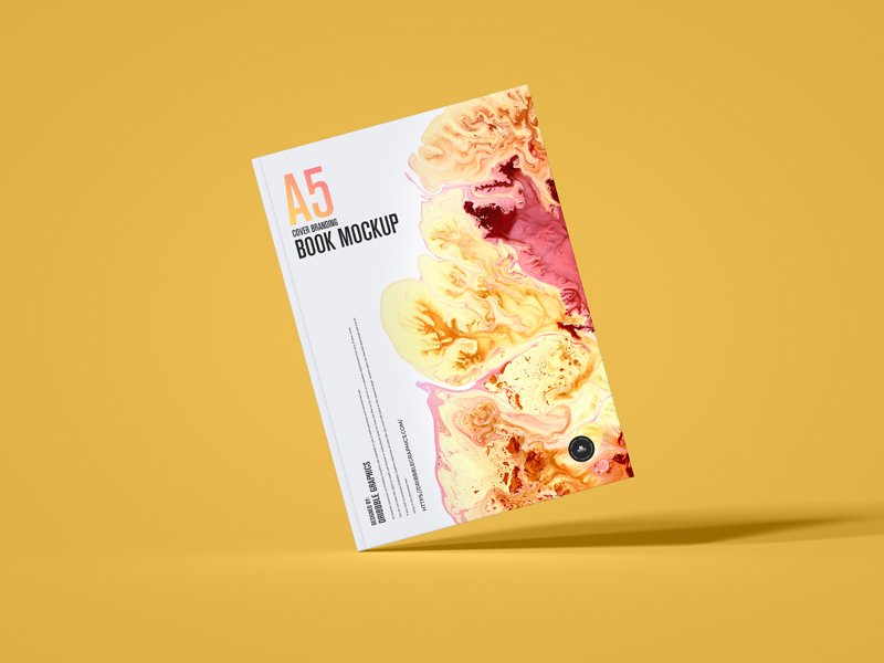 Free-A5-Cover-Branding-Book-Mockup-600