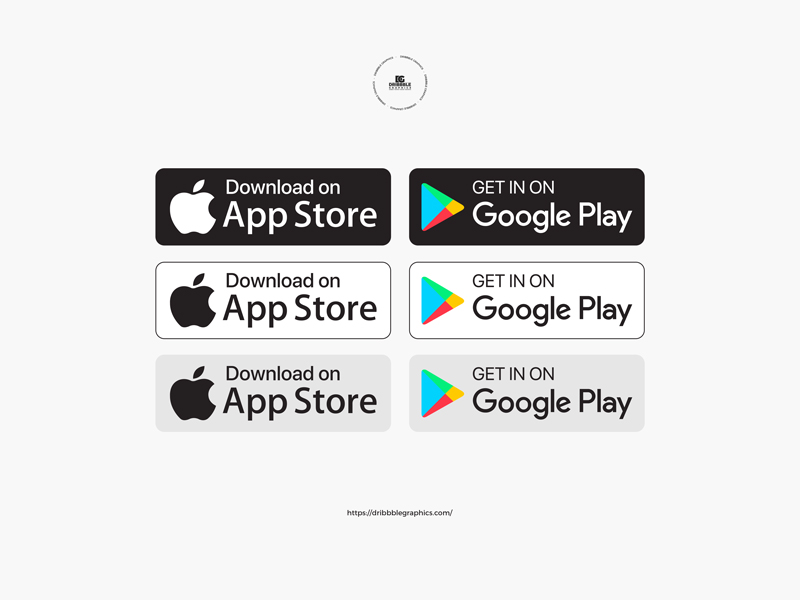 Free-Download-on-the-App-Store-and-Get-it-on-Google-Play-Button-Icons-Set