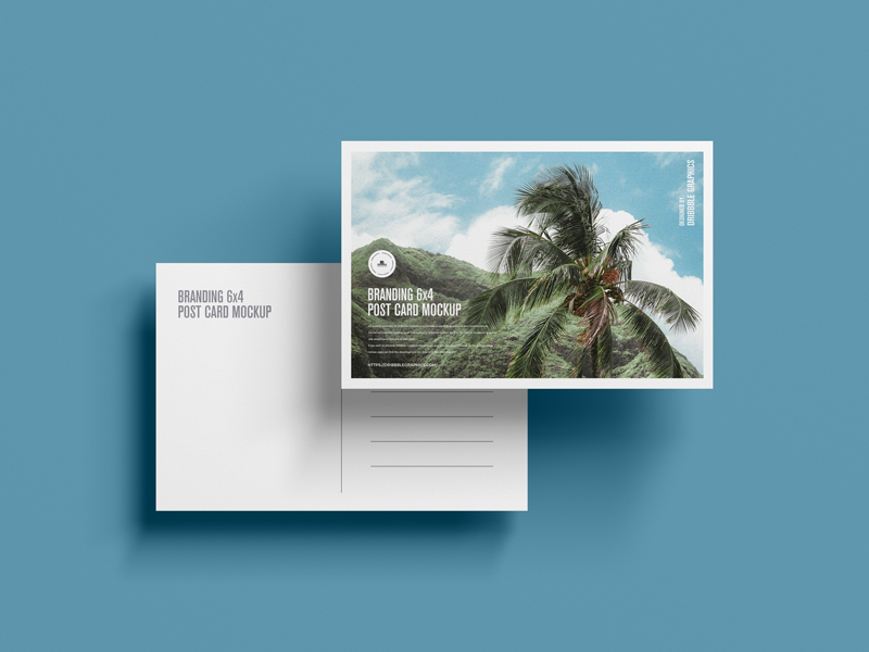 Free-Branding-6x4-Post-Card-Mockup-600