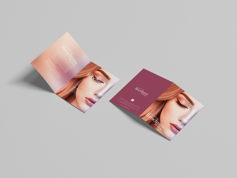 Free-Branding-Bi-Fold-A4-Brochure-Mockup