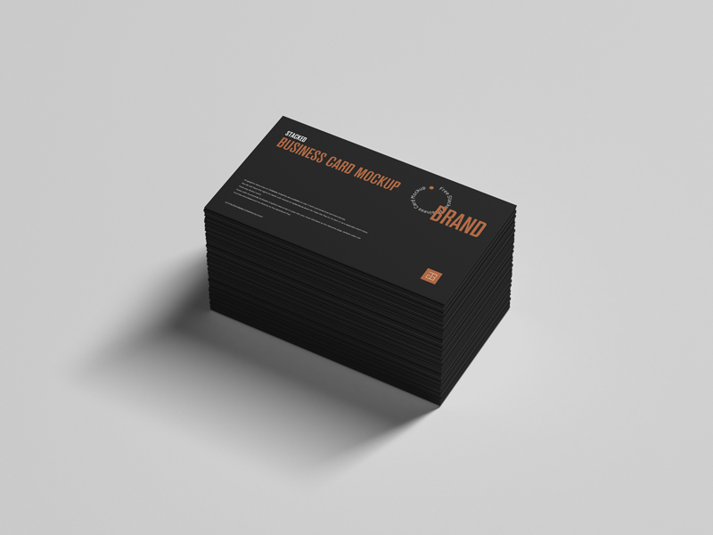 Free-Stacked-Business-Card-Mockup