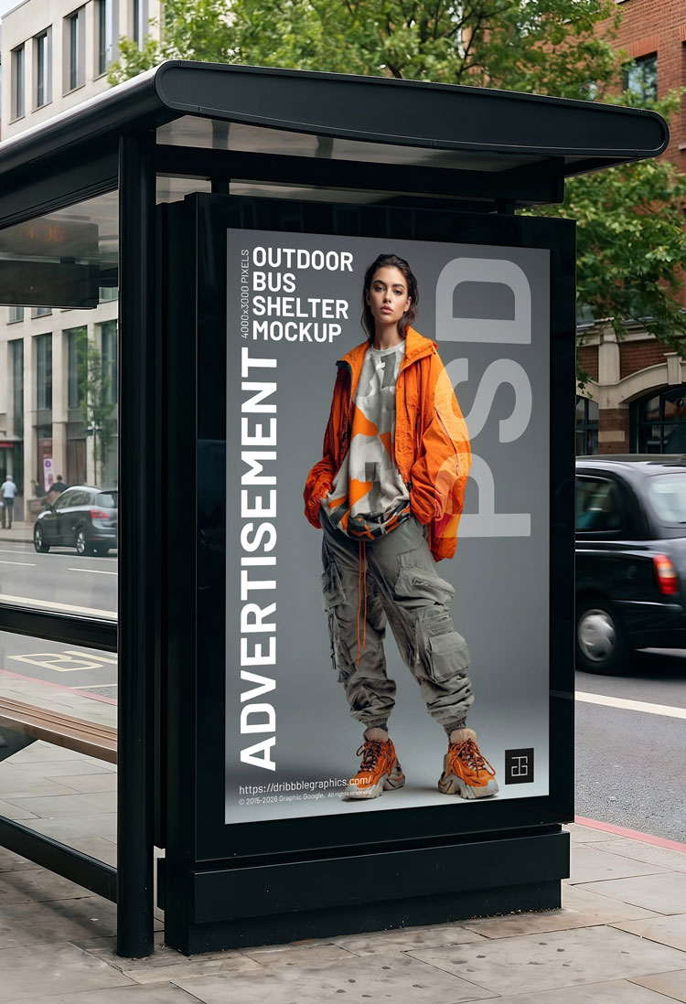 Free-Outdoor-Advertisement-Bus-Shelter-Mockup-PSD-2026-600