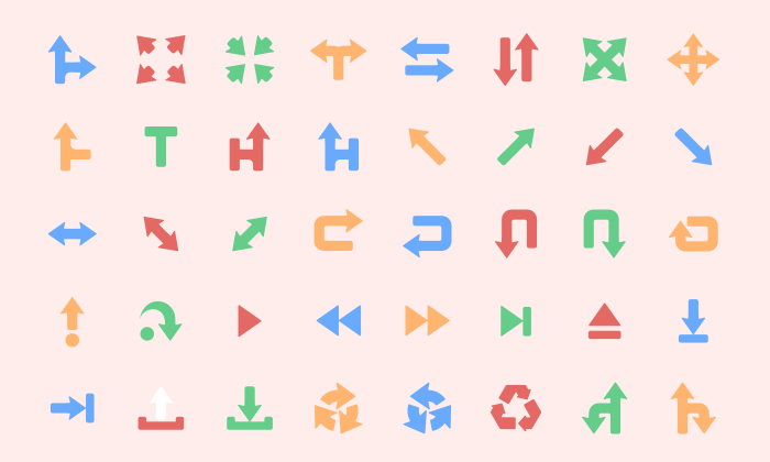 100-Free-Flat-Arrow-Icons-Vectors
