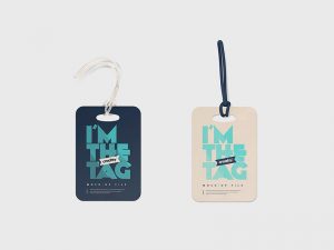 4 Free Luggage Diaper Tag Mockups | Dribbble Graphics