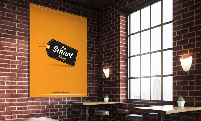 Free-Restaurant-Poster-MockUp-Psd-2017