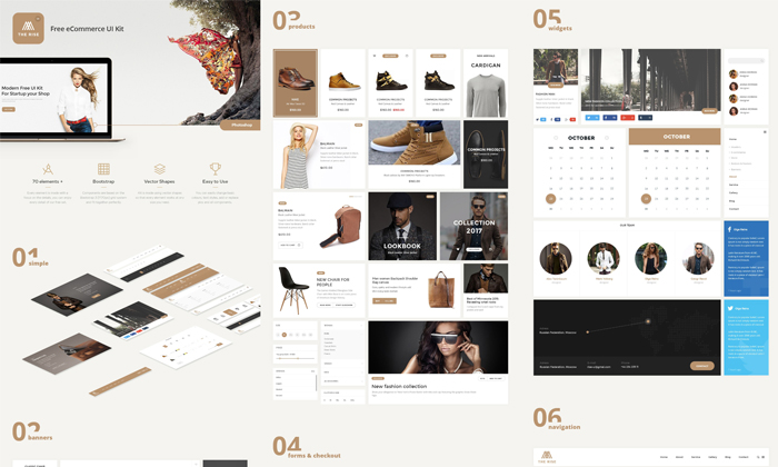 Free-Rise-eCommerce-UI-Kit-2017