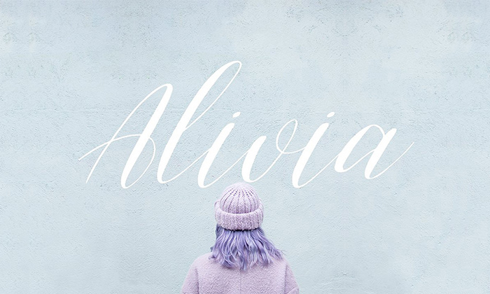 Free-Alivia-Script-Font