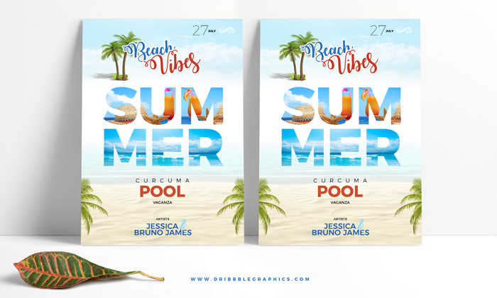 Free-Summer-Beach-Flyer-Template-Design
