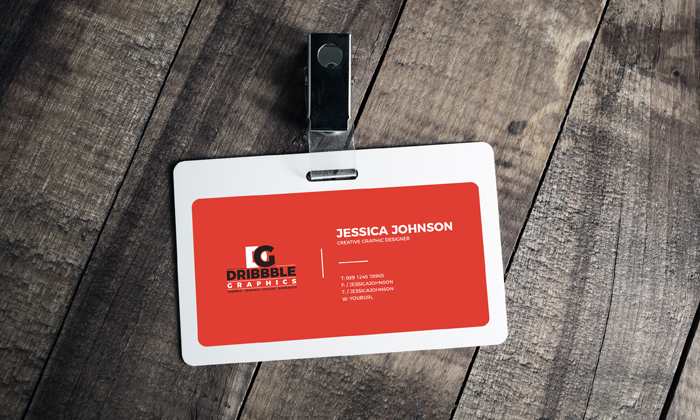 Plastic-ID-Card-Badge-Mockup