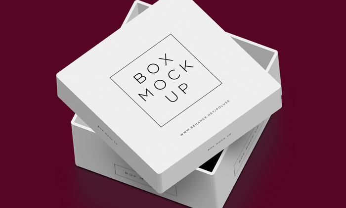 Download Free Packaging Box Mockup With Different Perspective ...