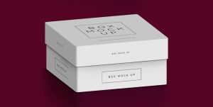 Free Packaging Box Mockup With Different Perspective | Dribbble Graphics