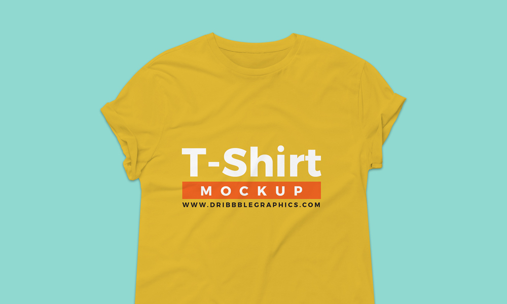 Free Tshirt Mockup For Branding | Dribbble Graphics
