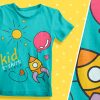 Free-Kids-T-Shirt-Mockup-For-Kids-Brands-2018