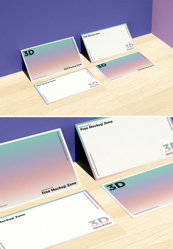 Download Free-PSD-Business-Card-on-Wooden-Floor-Mockup | Dribbble Graphics