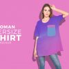 free-Woman-oversize-t-shirt-mockup-300