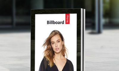 Free-Vertical-Advertisement-Poster-Billboard-Mockup-PSD-2018-300