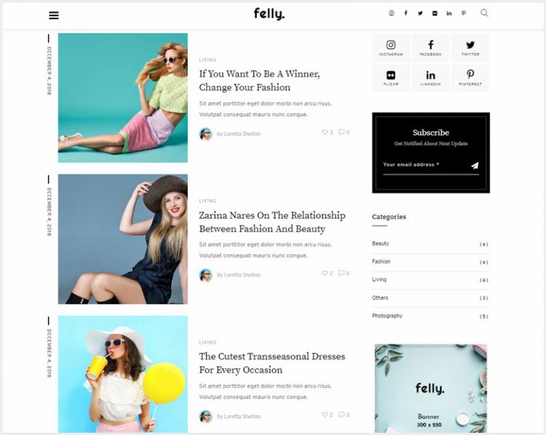 10 Best Blog Magazine WordPress Themes of January 2019 | Dribbble Graphics