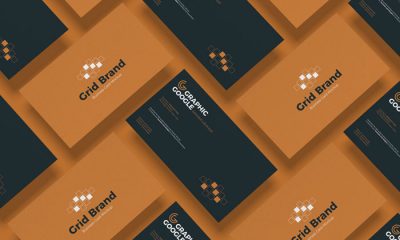 Free-Grid-Style-Business-Card-Mockup-300