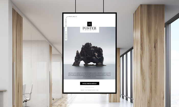 Free-Office-Indoor-Hanging-Poster-Mockup-300