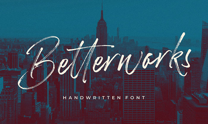 Free-Betterwork-Handwritten-Script-Demo