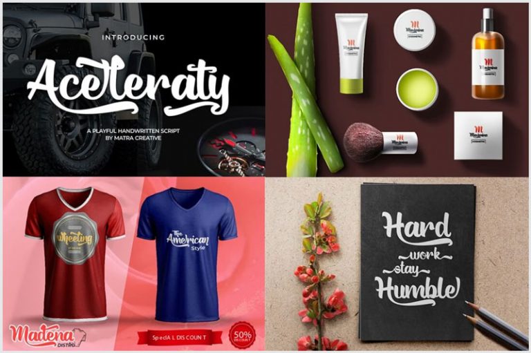 15 Amazing Creative Script Fonts For 2020 | Dribbble Graphics