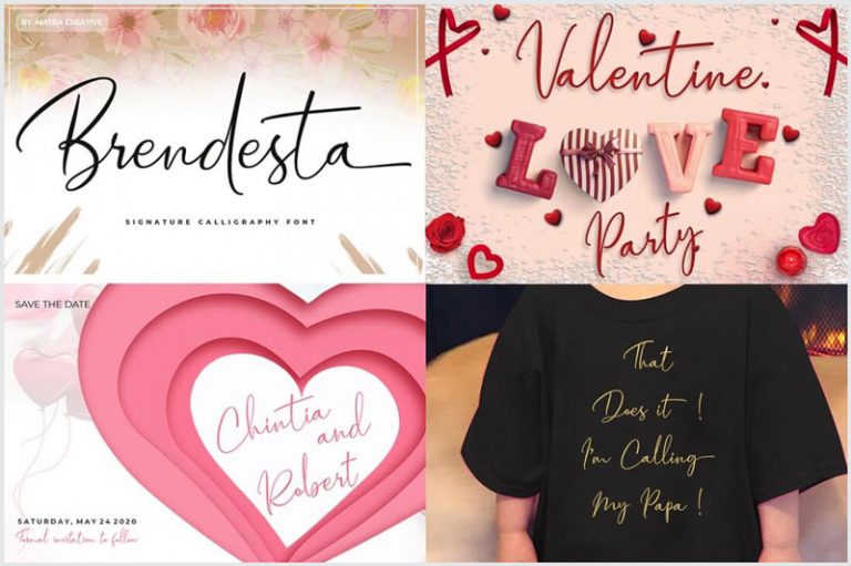 15 Amazing Creative Script Fonts For 2020 | Dribbble Graphics