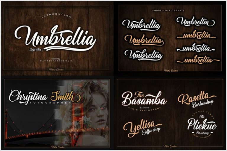 15 Amazing Creative Script Fonts For 2020 | Dribbble Graphics