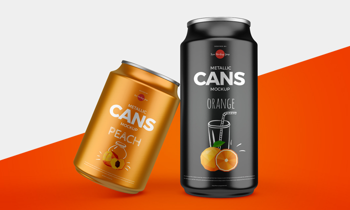 Free-Packaging-Drinks-Cans-Mockup-300