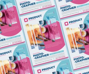 Free Product Photography Flyer Design Template of 2020 | Dribbble Graphics