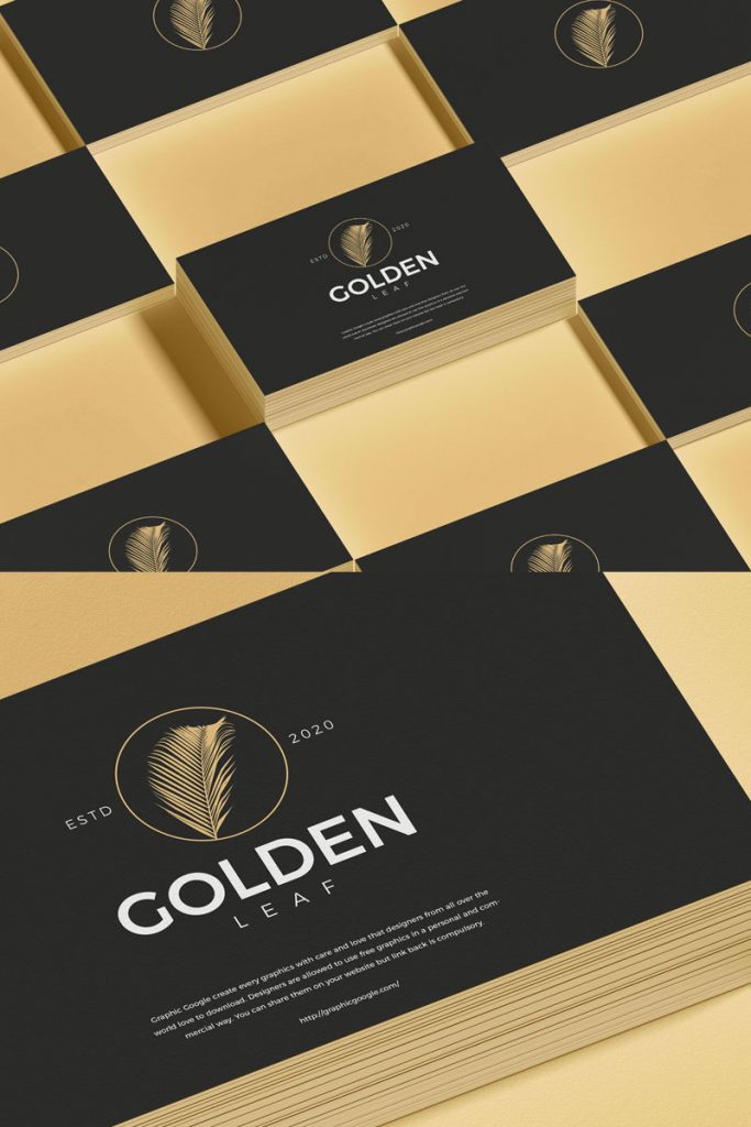 Free Stack of Business Card Mockup For Branding Dribbble