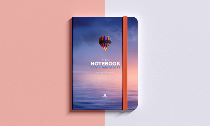 Free-Top-View-PSD-Notepad-Mockup-300