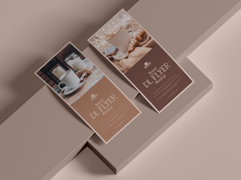 Free PSD Brand DL Flyer Mockup | Dribbble Graphics