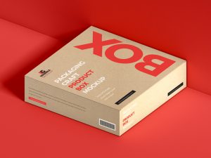 Free Packaging Craft Product Box Mockup | Dribbble Graphics