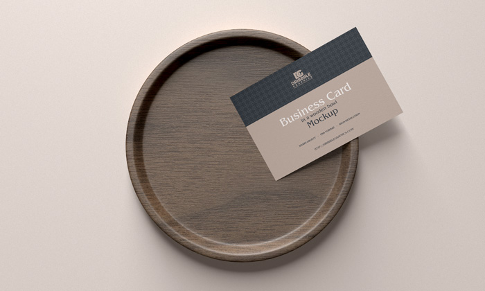 Free-Business-Card-in-a-Wooden-Bowl-Mockup-300