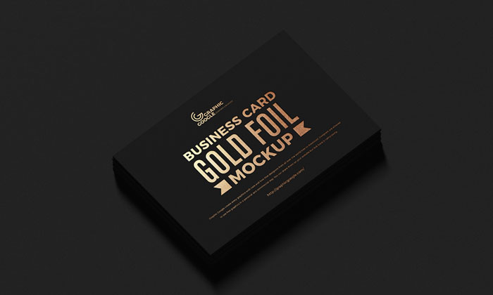 Free-Premium-Gold-Foil-Business-Card-Mockup-300
