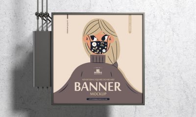 Free-Advertising-Square-Signboard-Banner-Mockup-300