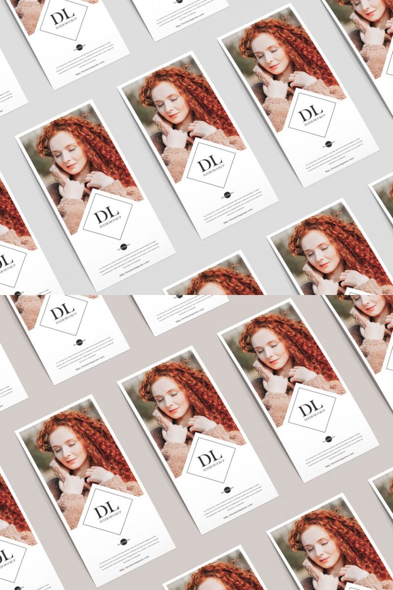 Free Premium Dl Flyer Mockup PSD | Dribbble Graphics