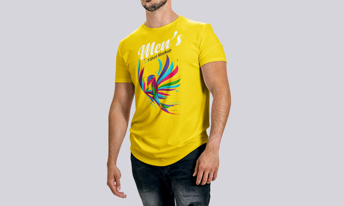 Free-Premium-Mens-T-Shirt-Mockup-300